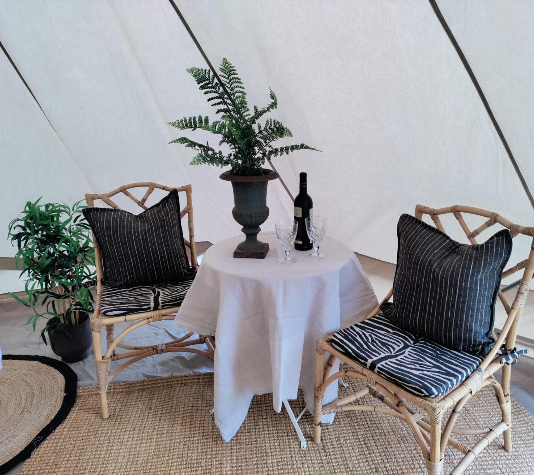 Luxury Tent With Restroom And Shower, Close To The Beach Ystad Exterior photo